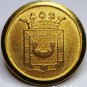 Antique Gilt Livery Button with the family coat of arms of Bonde