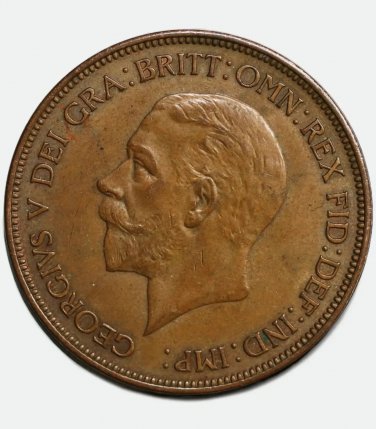 XF 1936 UK GB Great Britain coin Penny George V
