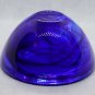 Kosta Boda Candle Holde Crystal Blue Glass Swedish Scandinavian Design