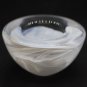 Kosta Boda Candle Holde Crystal White Glass Swedish Scandinavian Design