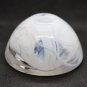 Kosta Boda Candle Holde Crystal White Glass Swedish Scandinavian Design