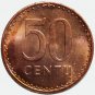 1991 Lithuania 50 Centu - Bronze Coin, BU