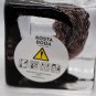 Kosta Boda Brick Candle Holde Crystal  Black Glass Swedish Scandinavian Design