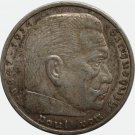 Germany – Third Reich 5 reichsmark mark silver coin, 1935 A