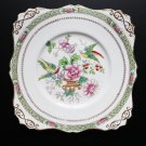 Antique Tuscan Fine English Bone China  Porcelain Plate Dish 1947s