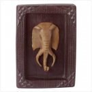 Elephant Mask Plaque - 35357