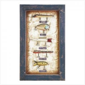 Fishing Lures Shadow Box - 33937