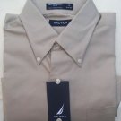 NAUTICA long sleeve casual DRESS SHIRT 16 34/35 size L
