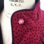 Saxton Hall vintage mandarin collar velvet jacket size 8