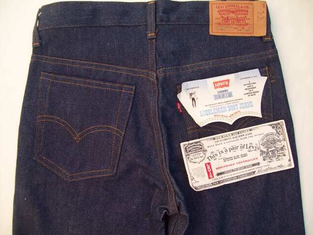 Levis 717 0617 collectible saddleman boot cut Jeans 29 x 34 New