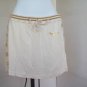 PEPE JEANS LONDON PJL skulls drawstring elastic waist Skirt size M