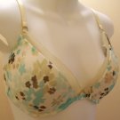 Elle Macpherson PUSH UP ribbon trim padded underwire BRA size 34D