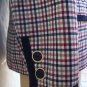 Domina wool check suit Jacket Blazer size Italy 46 USA 6