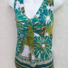Ann Taylor pleated shoulders shell tank top size 4