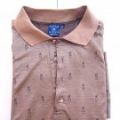 Focus mercerized cotton golf clubs Golf POLO Shirt size XXL 2X made n Italy