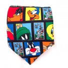 Looney Tunes Stamp Collection characters mens neck tie
