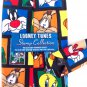 Looney Tunes Stamp Collection characters mens neck tie