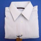 Henry Jacobson double Stripe Dress Shirt size 16 32/33
