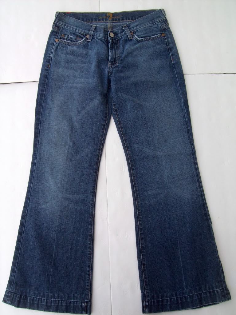 7 for all mankind DOJO JEANS bootcut jeans size 28