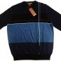 Tasso Elba blue cotton pullover crew mens sweater size S
