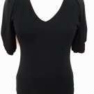 Banana Republic Stretch puff sleeve top size M