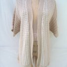 Coldwater Creek open front crochet cardigan duster coat sweater plus size 2X