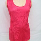 Dana Buchman sequin leaves tank Top plus size 2X