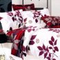 4-pc White Cotton Duvet Cover Bedding Set