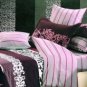 4-pc Fabulous Pink Cotton Duvet Cover