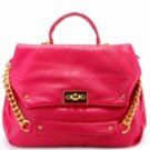 Glamorous Red Fastener  Adjustable Womens Shoulder Bag