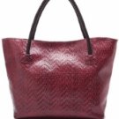Burgundy Fashion Tote For Women