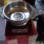 "Art Pewter Silver" Quaich Cup and stand