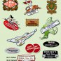 Motorcycle Dealer Decals -RESTORERS DECALS- Historic Motorcycle Suppliers Decals