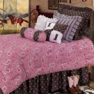 Pink Paisley Bedding