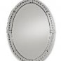Silver Coated Oval Mirror