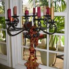 Candle Stands With Tassels