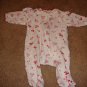 Faded Glory Candy Cane Body Suit