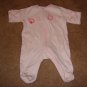 Carters Pink Baby Body Suit Size: NB