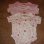 3 pack carter's onesies size: 0-3 MO