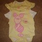 2 pack Disney Piglet Onesies Size: NB
