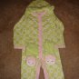Carters Green Daisy 3 Piece Set Size:  NB