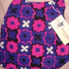 Large REVERSABLE Pet dress in purple and hot pink geometric print - dd05