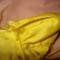 Vintage Barbie Doll yellow silk pantsuit NEEDS TLC - ev01