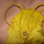 Vintage Barbie Doll yellow silk pantsuit NEEDS TLC - ev01