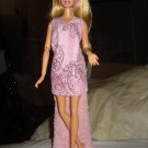 Short pink sparkly dress for Barbie Dolls - ed66