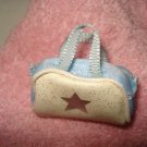 Mini white and blue purse for Barbie - ep09