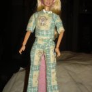 Pajamas in warn flannel for Barbie - ed57