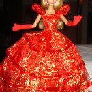 Beautiful red tierd formal for Silkstone and Barbie - ef01