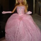 Silkstone Barbie formal in lite pink with pink lace - ed34