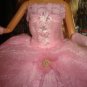 Silkstone Barbie formal in lite pink with pink lace - ed34